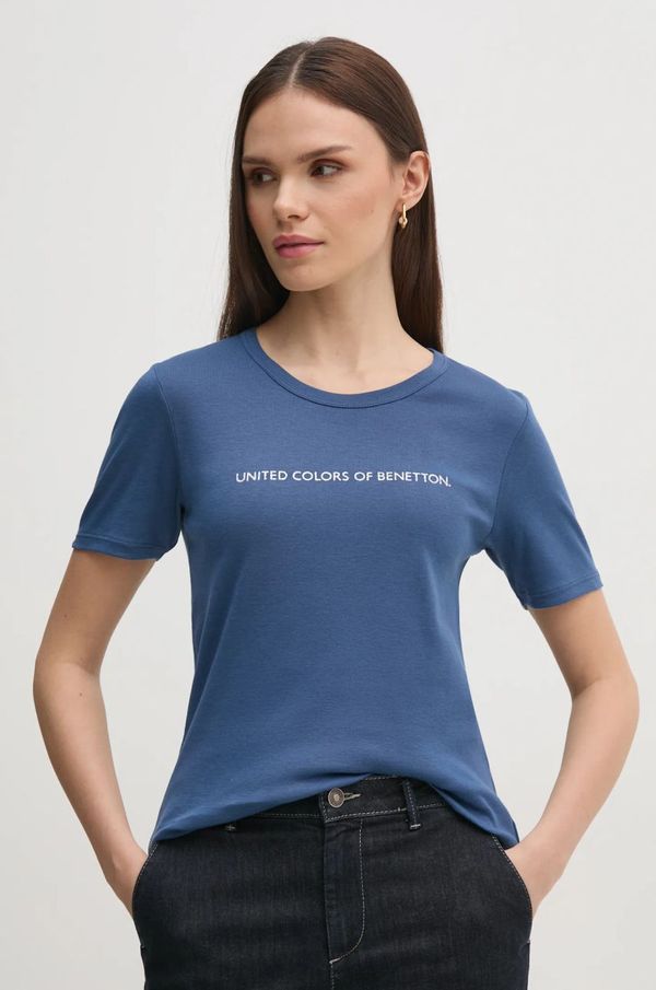 United Colors of Benetton Pamučna majica United Colors of Benetton za žene, boja: crvena, 3GA2E16A2