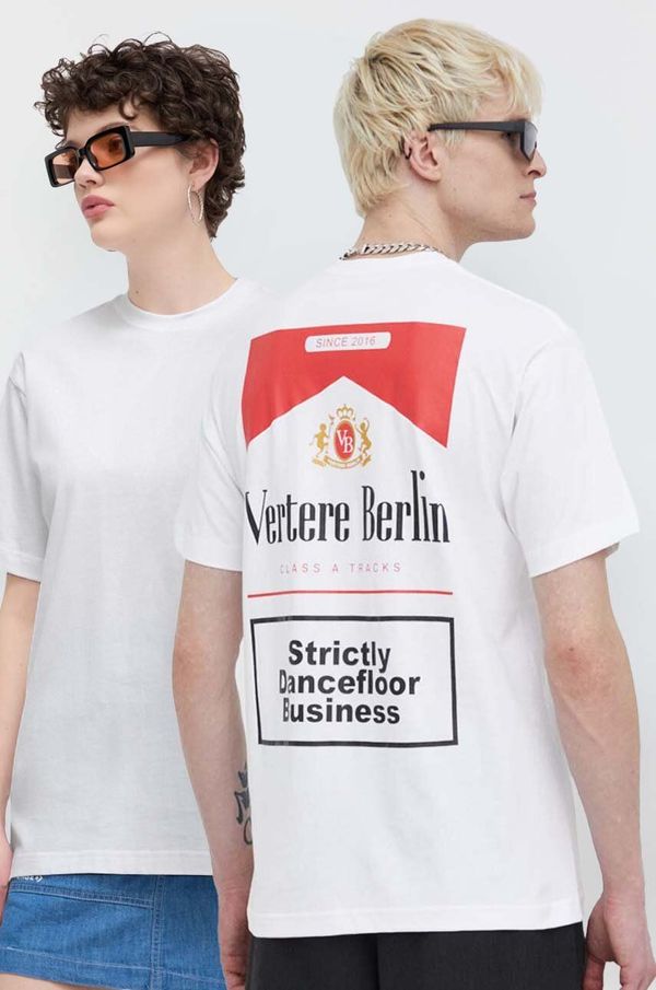 Vertere Berlin Pamučna majica Vertere Berlin boja: bijela, s tiskom, VER T194