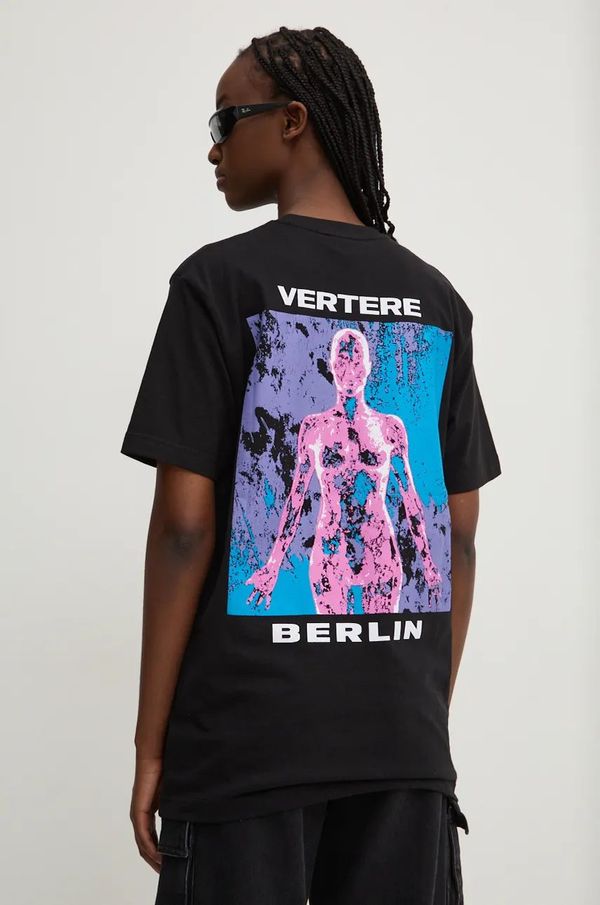 Vertere Berlin Pamučna majica Vertere Berlin boja: crna, s tiskom, VER T267
