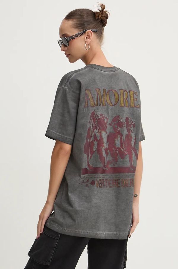 Vertere Berlin Pamučna majica Vertere Berlin boja: siva, s uzorkom, VER T268