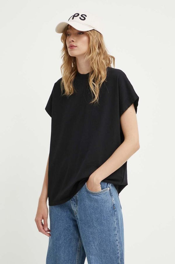 Won Hundred Pamučna majica Won Hundred za žene, boja: crna, 3103-12071