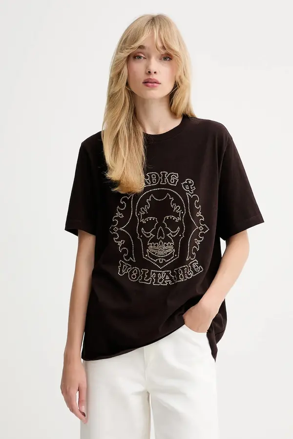 Zadig&Voltaire Pamučna majica ZADIG&VOLTAIRE