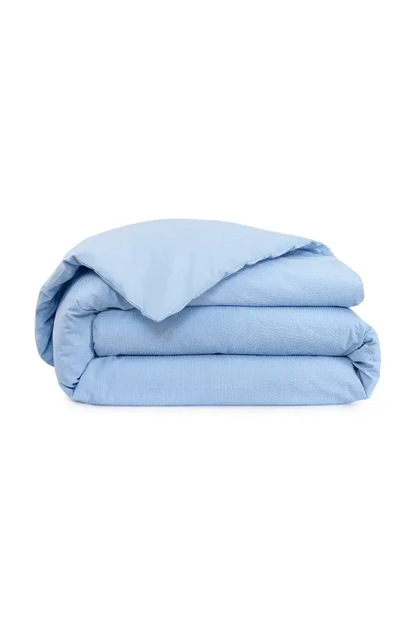 Lacoste Pamučna navlaka za deku Lacoste LTAMIS Sky 140 x 200 cm
