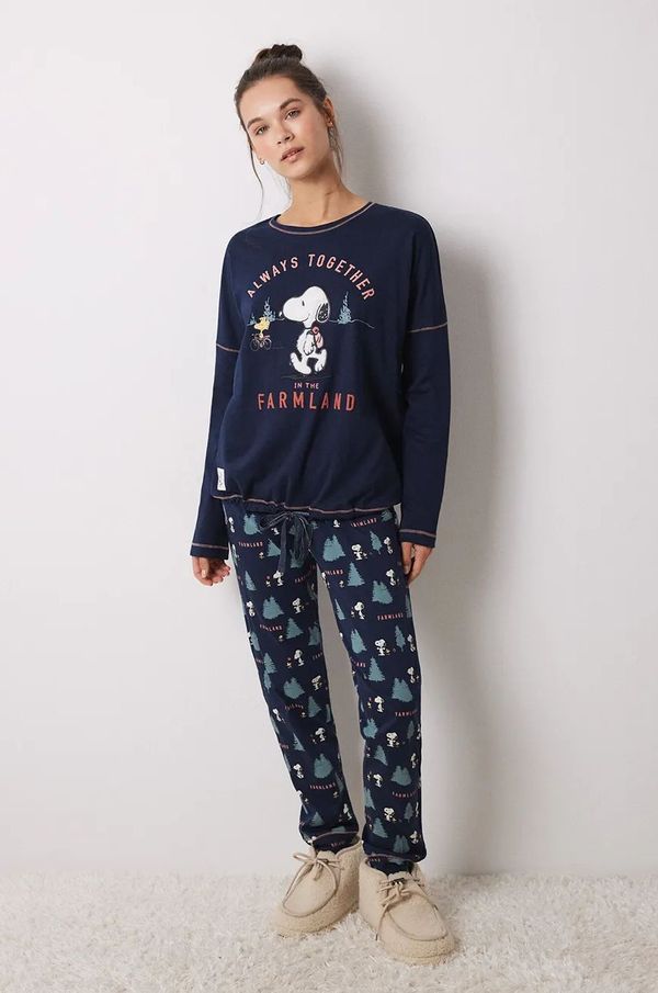 women'secret Pamučna pidžama women'secret SNOOPY pamučna, 3138615