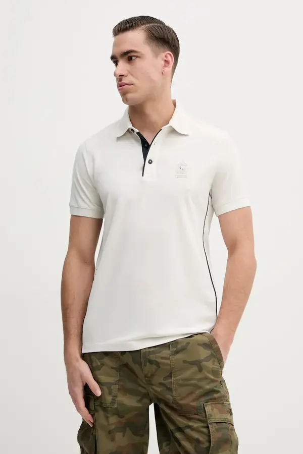 Aeronautica Militare Pamučna polo majica Aeronautica Militare