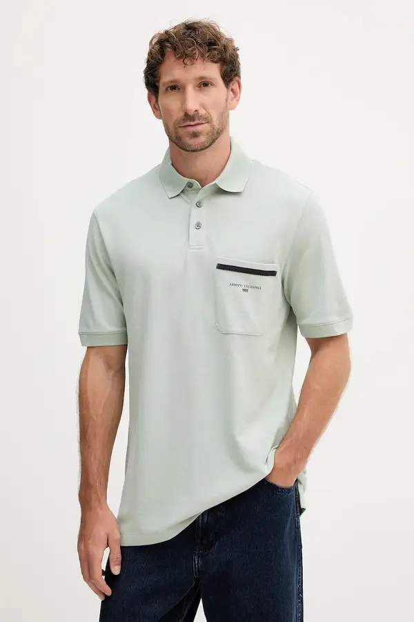 Armani Exchange Pamučna polo majica Armani Exchange