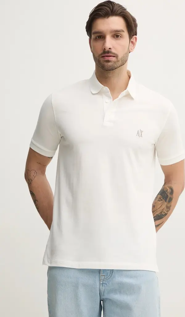 Armani Exchange Pamučna polo majica Armani Exchange