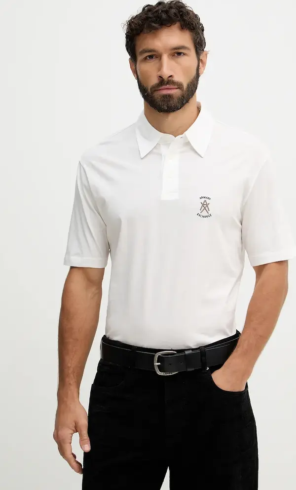 Armani Exchange Pamučna polo majica Armani Exchange