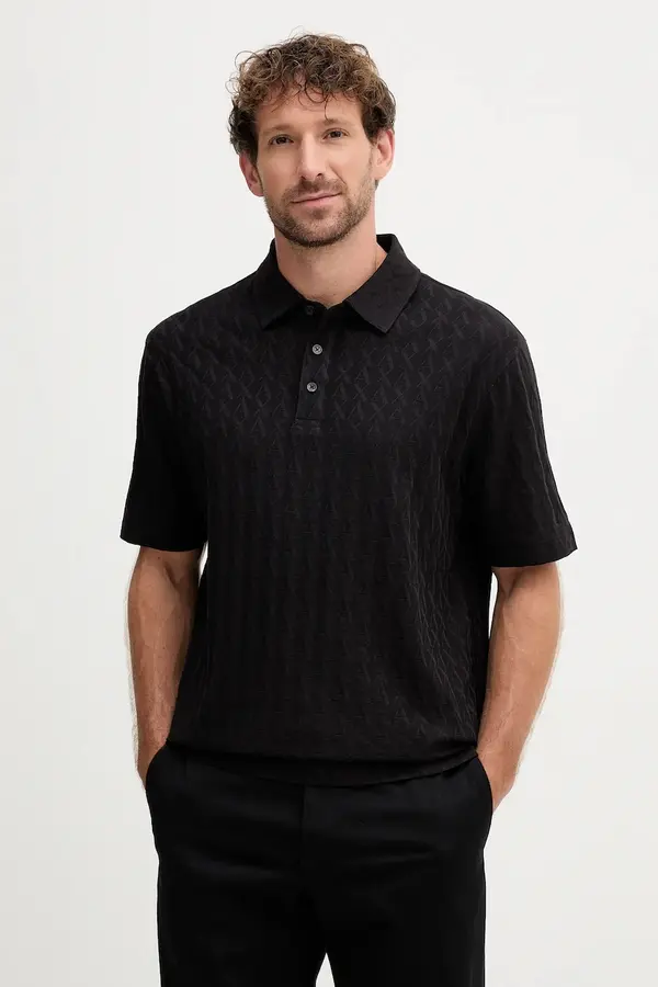 Armani Exchange Pamučna polo majica Armani Exchange