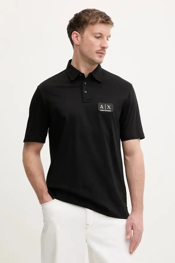 Armani Exchange Pamučna polo majica Armani Exchange