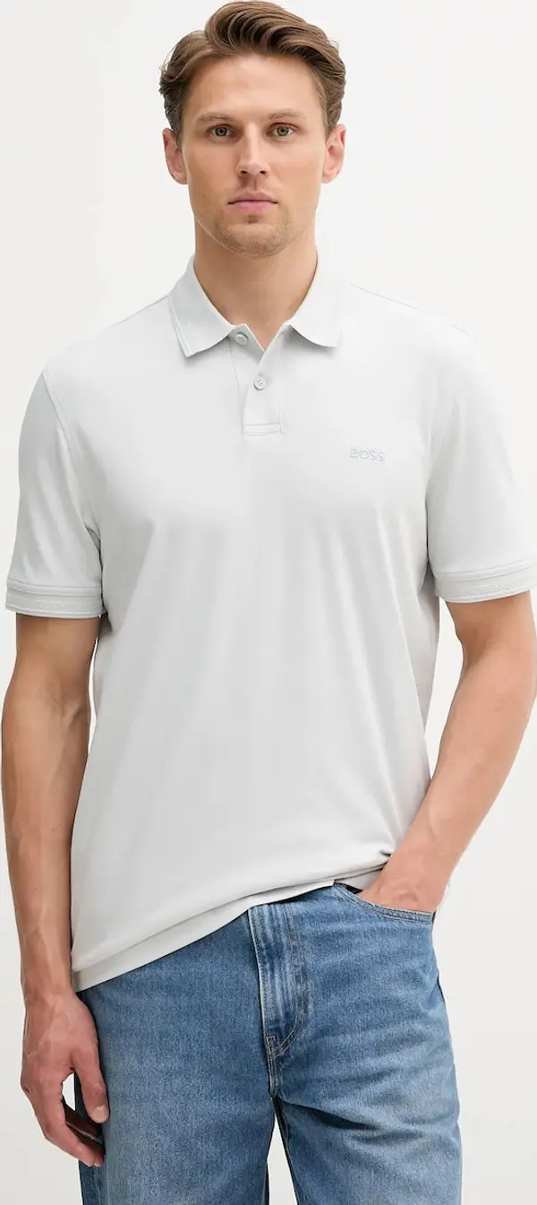 Boss Pamučna polo majica BOSS Orange  Pe_Interlock