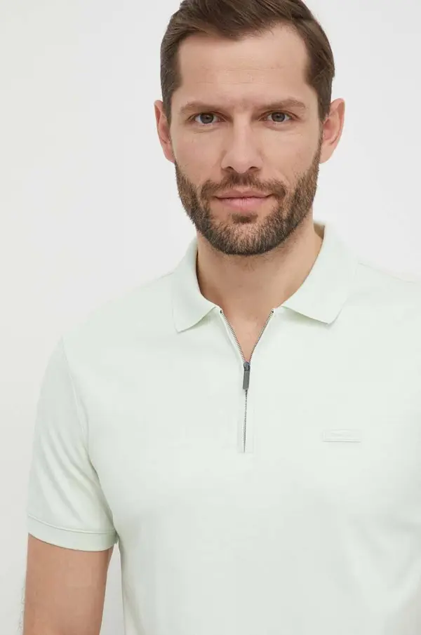 Calvin Klein Pamučna polo majica Calvin Klein