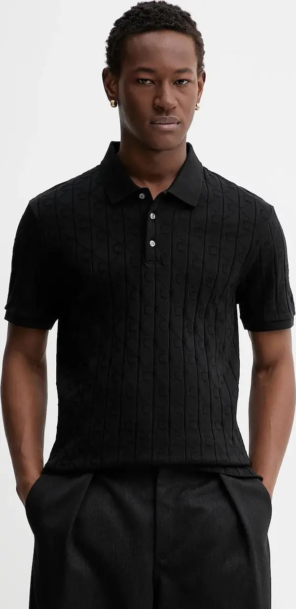 Calvin Klein Pamučna polo majica Calvin Klein