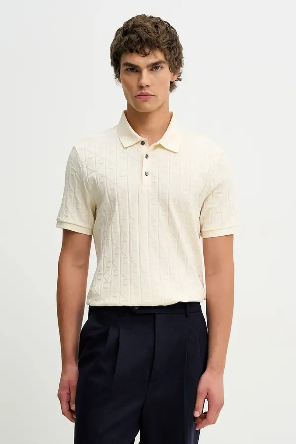 Calvin Klein Pamučna polo majica Calvin Klein
