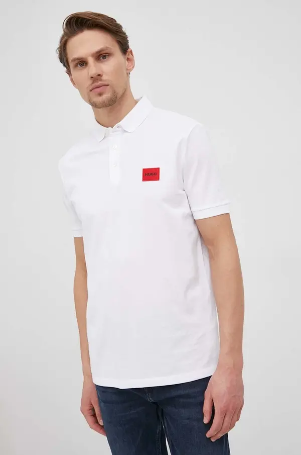HUGO Pamučna polo majica Hugo  Dereso222