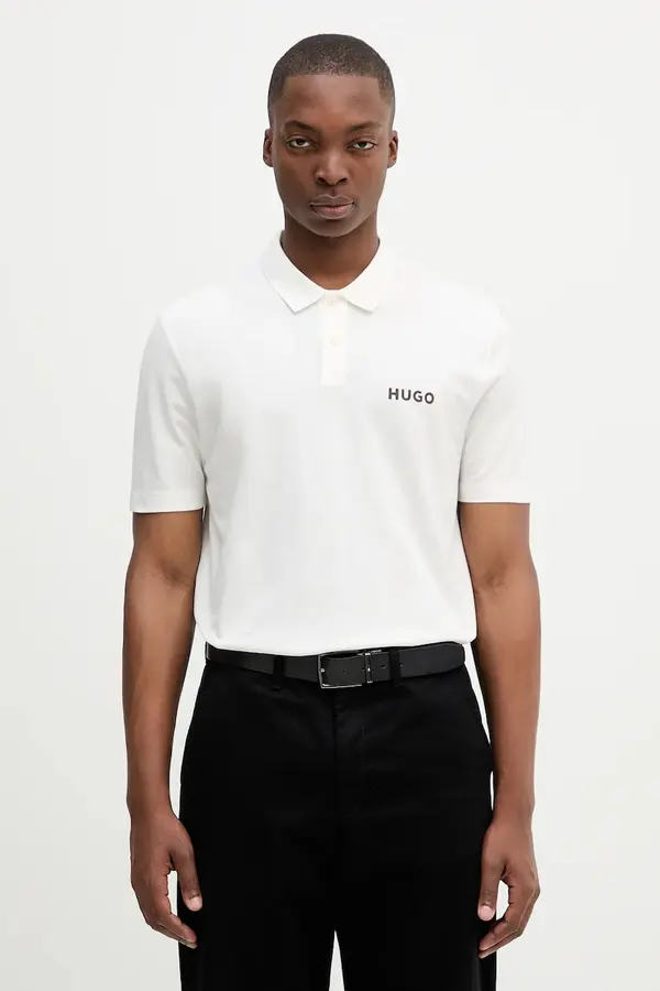 HUGO Pamučna polo majica HUGO  Dirlmere