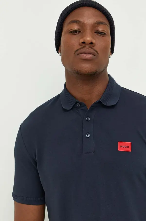 HUGO Pamučna polo majica HUGO