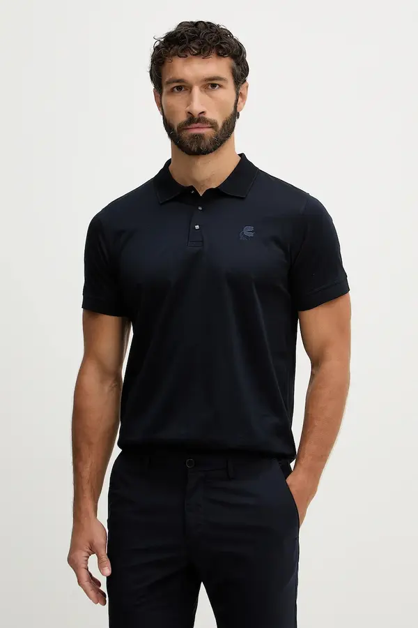 Karl Lagerfeld Pamučna polo majica Karl Lagerfeld
