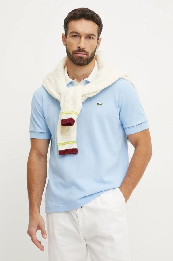 Lacoste Pamučna polo majica Lacoste bez uzorka, PH3760