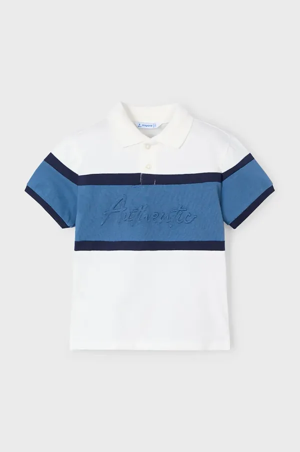 Mayoral Pamučna polo majica Mayoral s aplikacijom, 3103