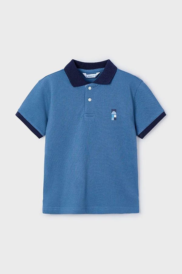 Mayoral Pamučna polo majica Mayoral s tiskom, 3106