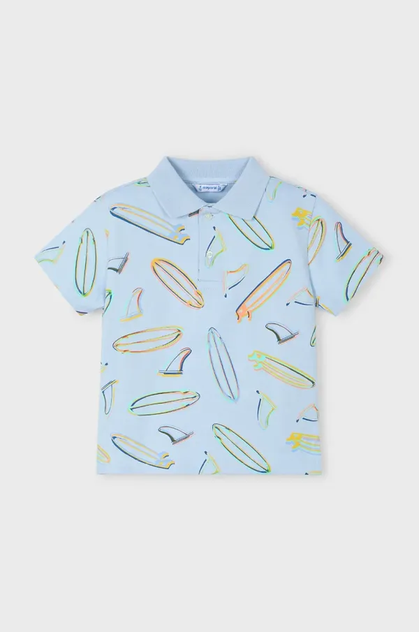 Mayoral Pamučna polo majica Mayoral s uzorkom, 3110