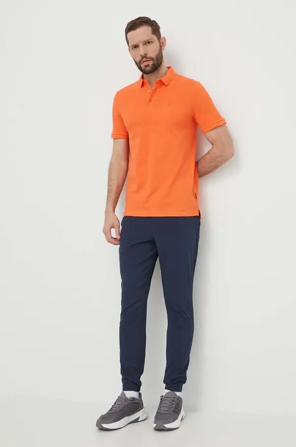 Peak Performance Pamučna polo majica Peak Performance