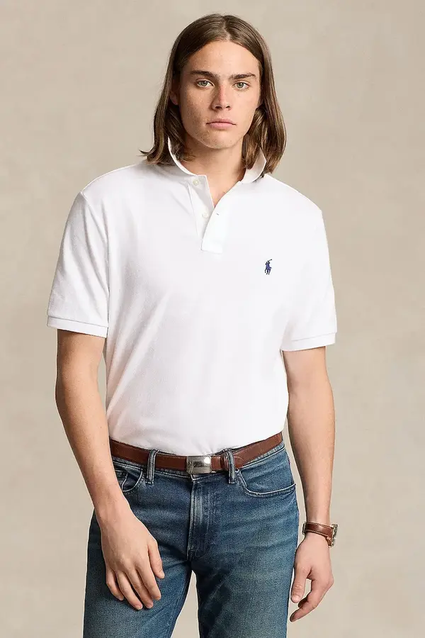 Polo Ralph Lauren Pamučna polo majica Polo Ralph Lauren BASIC MESH