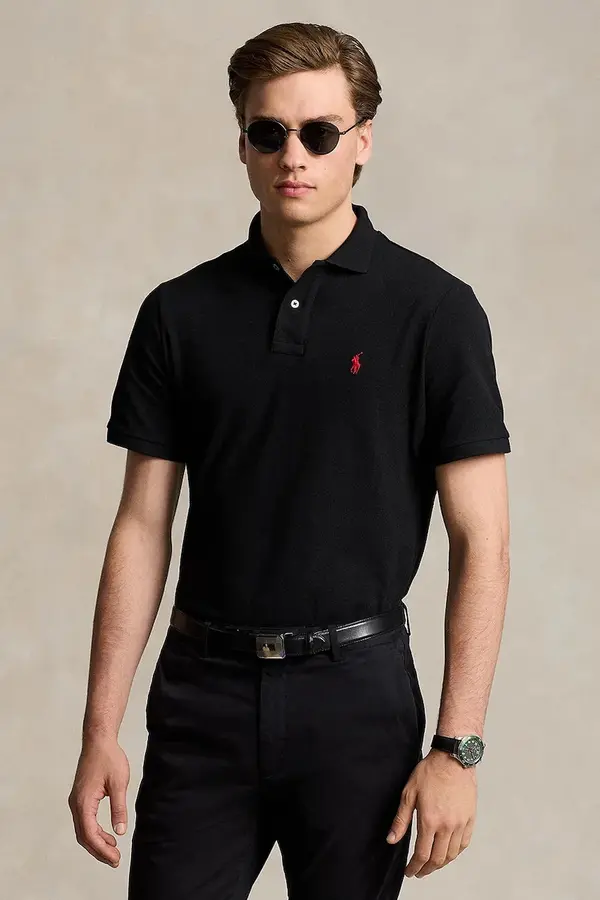 Polo Ralph Lauren Pamučna polo majica Polo Ralph Lauren BASIC MESH