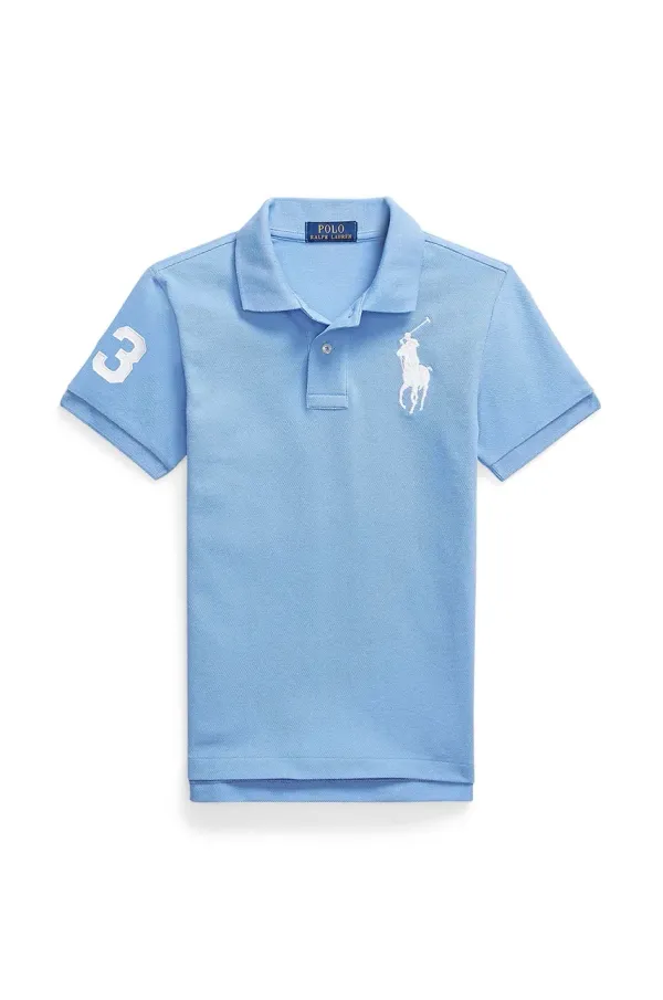 Polo Ralph Lauren Pamučna polo majica Polo Ralph Lauren bez uzorka, 323708861118
