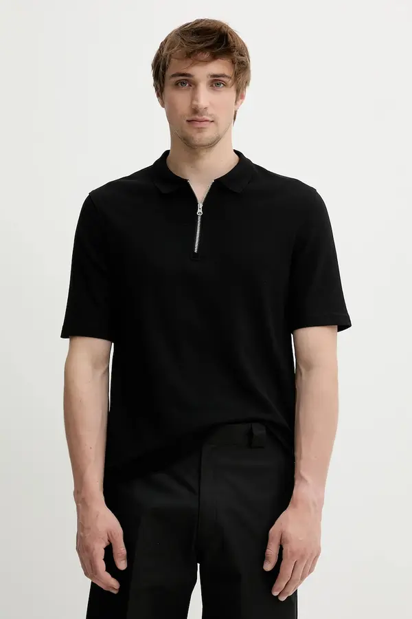 Samsoe Samsoe Pamučna polo majica Samsoe Samsoe SAMAC