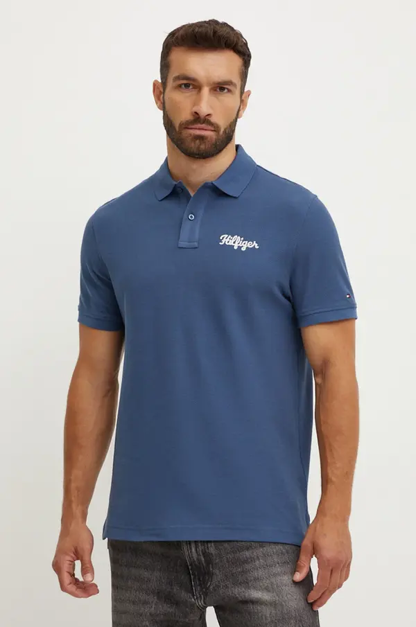 Tommy Hilfiger Pamučna polo majica Tommy Hilfiger