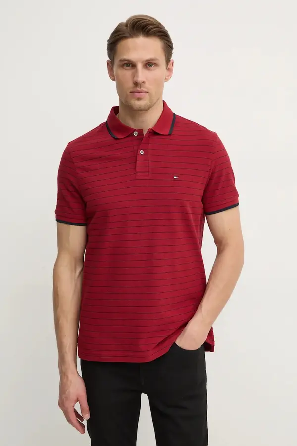 Tommy Hilfiger Pamučna polo majica Tommy Hilfiger