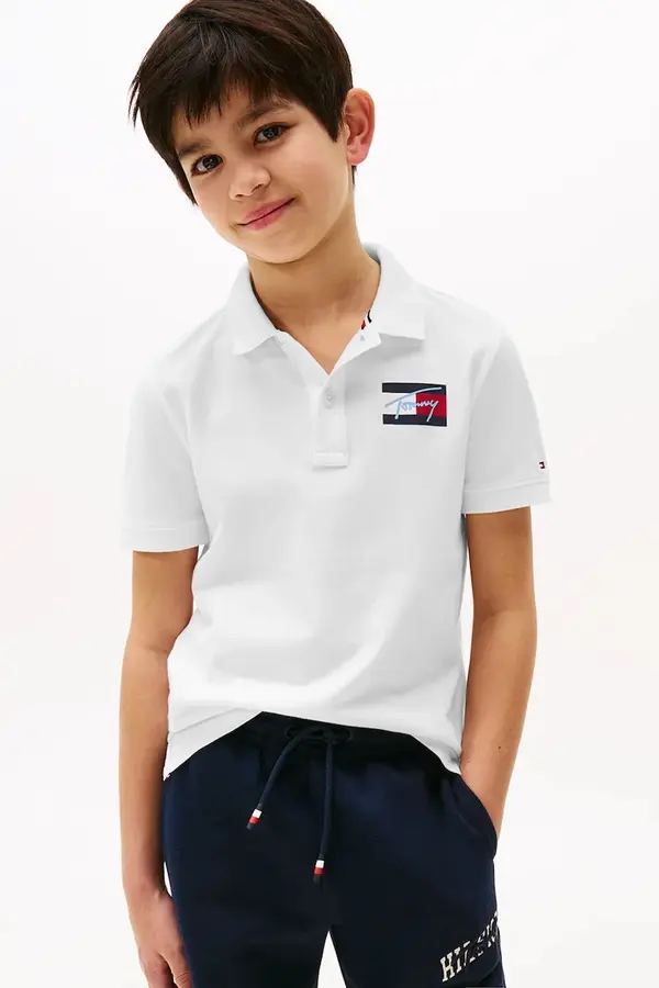 Tommy Hilfiger Pamučna polo majica Tommy Hilfiger