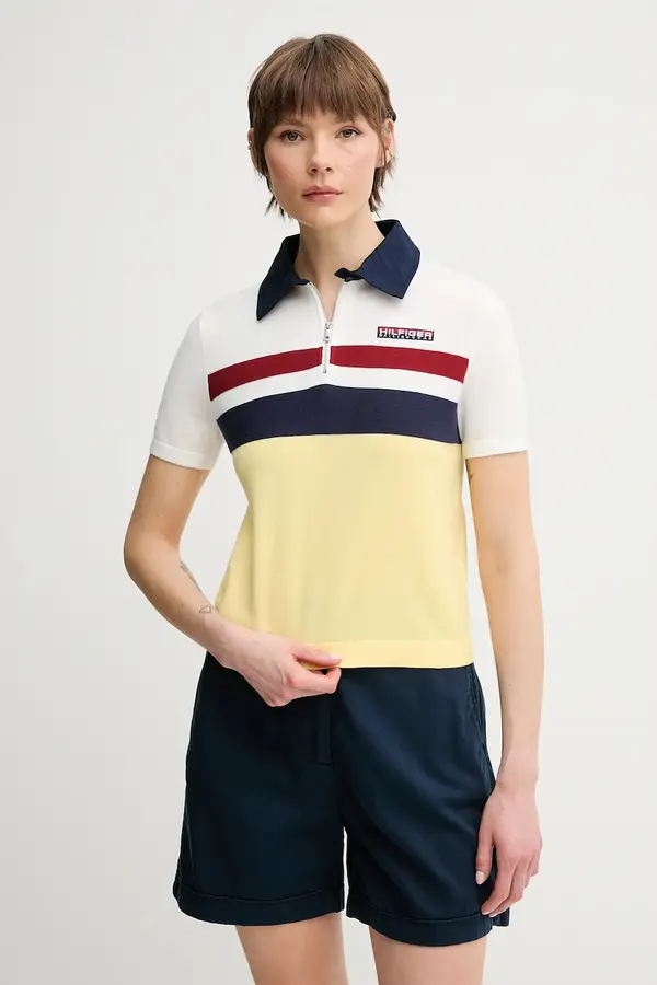 Tommy Hilfiger Pamučna polo majica Tommy Hilfiger SAILING