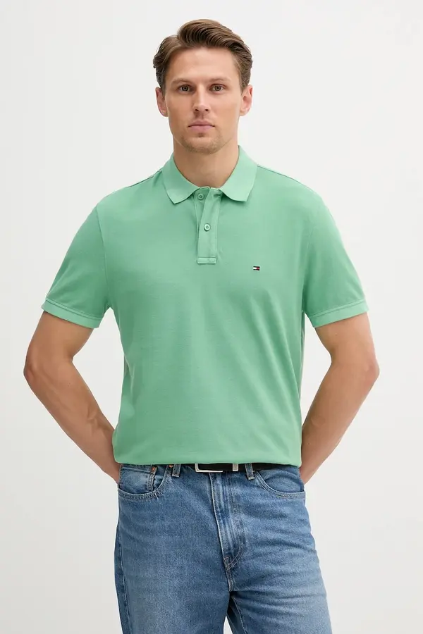 Tommy Hilfiger Pamučna polo majica Tommy Hilfiger