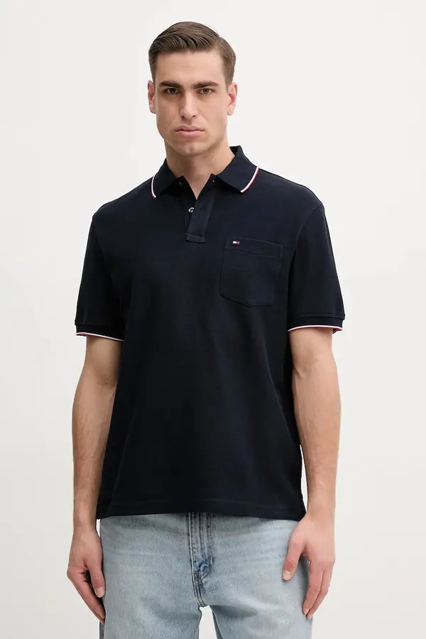 Tommy Hilfiger Pamučna polo majica Tommy Hilfiger