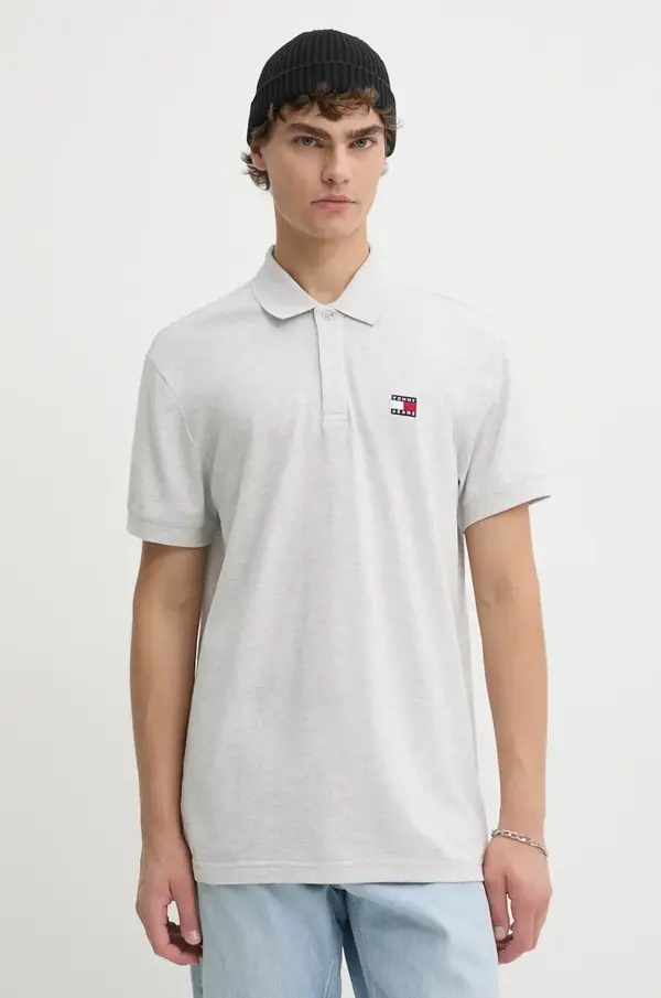 Tommy Jeans Pamučna polo majica Tommy Jeans