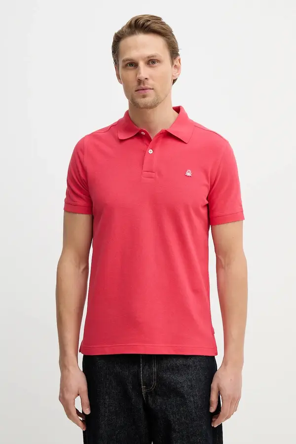 United Colors of Benetton Pamučna polo majica United Colors of Benetton