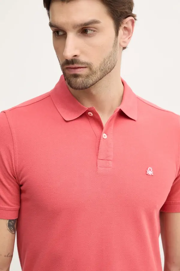 United Colors of Benetton Pamučna polo majica United Colors of Benetton