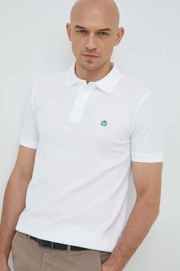 United Colors of Benetton Pamučna polo majica United Colors of Benetton