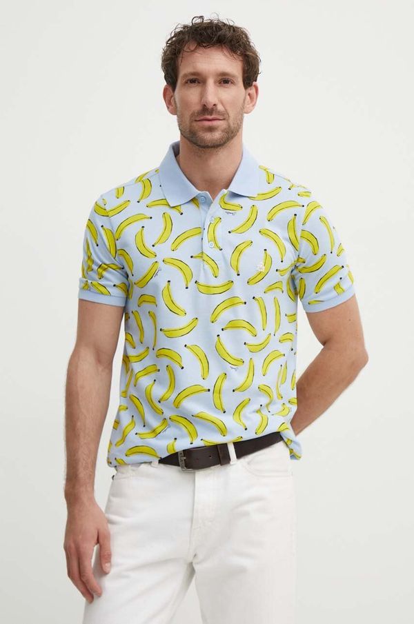 United Colors of Benetton Pamučna polo majica United Colors of Benetton s uzorkom