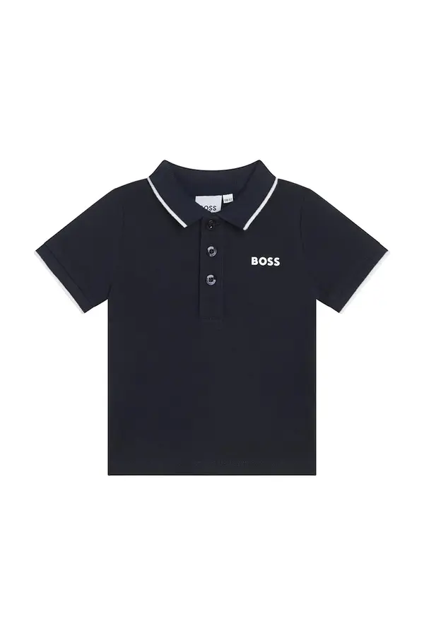 BOSS Pamučna polo majica za bebe BOSS