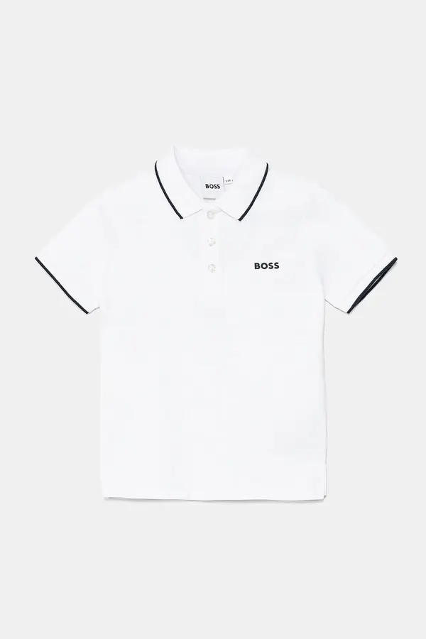 BOSS Pamučna polo majica za bebe BOSS