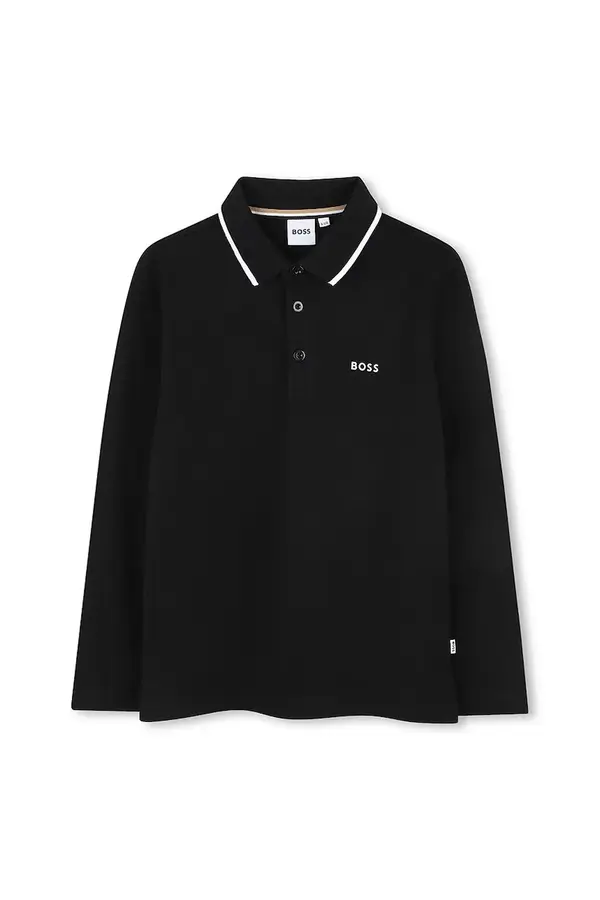 BOSS Pamučna polo majica za bebe BOSS