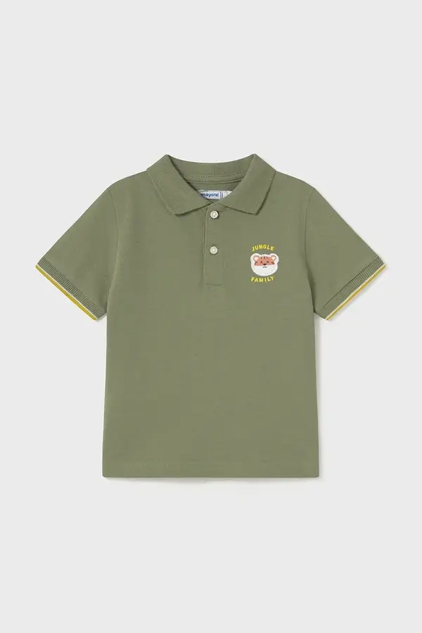 Mayoral Pamučna polo majica za bebe Mayoral