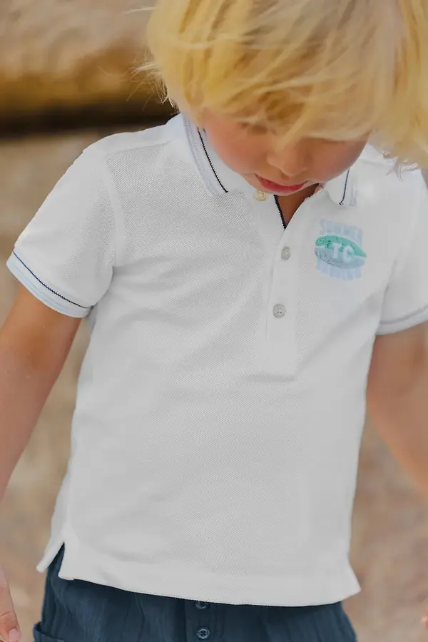 TARTINE ET CHOCOLAT Pamučna polo majica za bebe Tartine et Chocolat