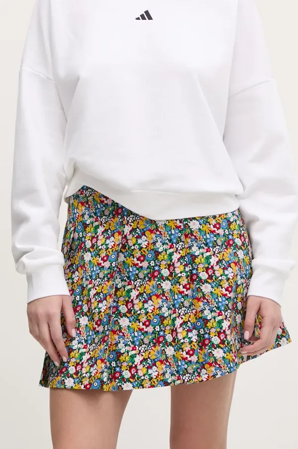 adidas Originals Pamučna suknja adidas Originals Liberty mini, širi se prema dolje, JC7774