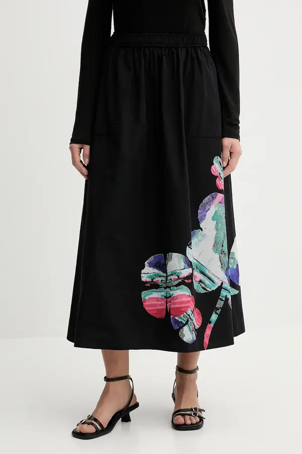 Desigual Pamučna suknja Desigual ELLA LACROIX