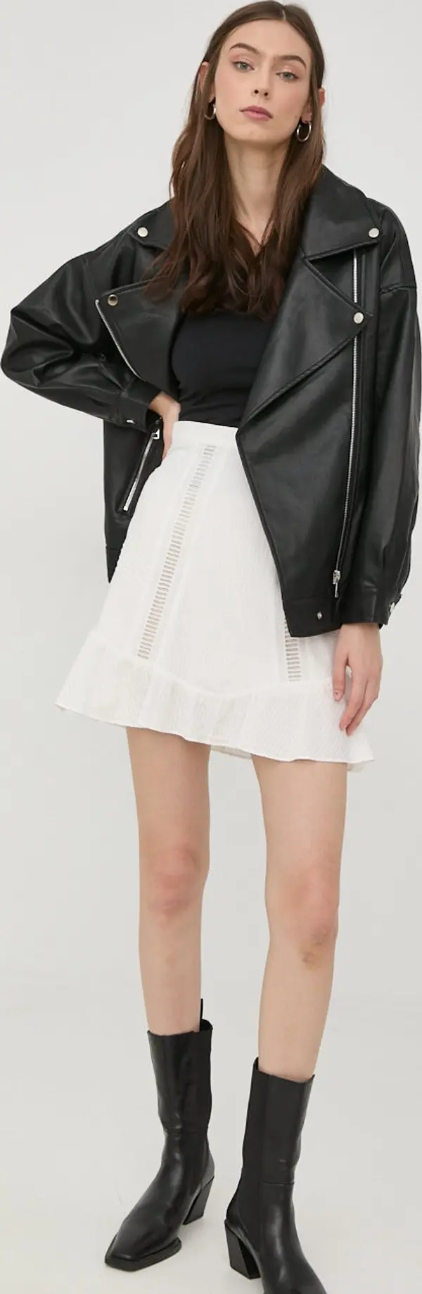 The Kooples Pamučna suknja The Kooples